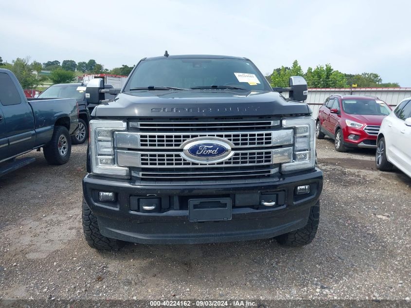 2019 Ford F-250 Platinum VIN: 1FT7W2BT5KEE82910 Lot: 40224162