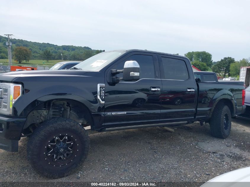 2019 Ford F-250 Platinum VIN: 1FT7W2BT5KEE82910 Lot: 40224162