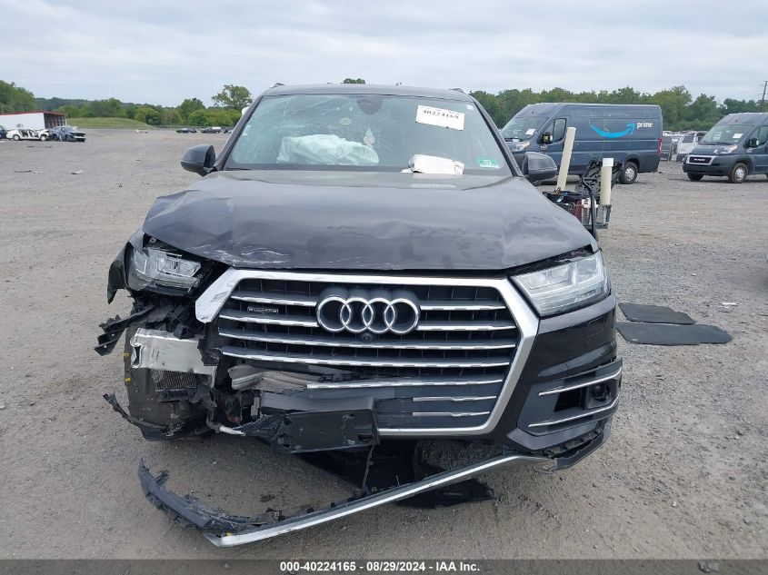 2018 Audi Q7 3.0T Premium VIN: WA1LAAF72JD029735 Lot: 40224165