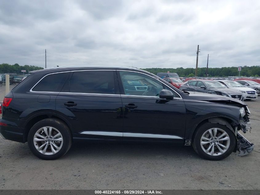 2018 Audi Q7 3.0T Premium VIN: WA1LAAF72JD029735 Lot: 40224165