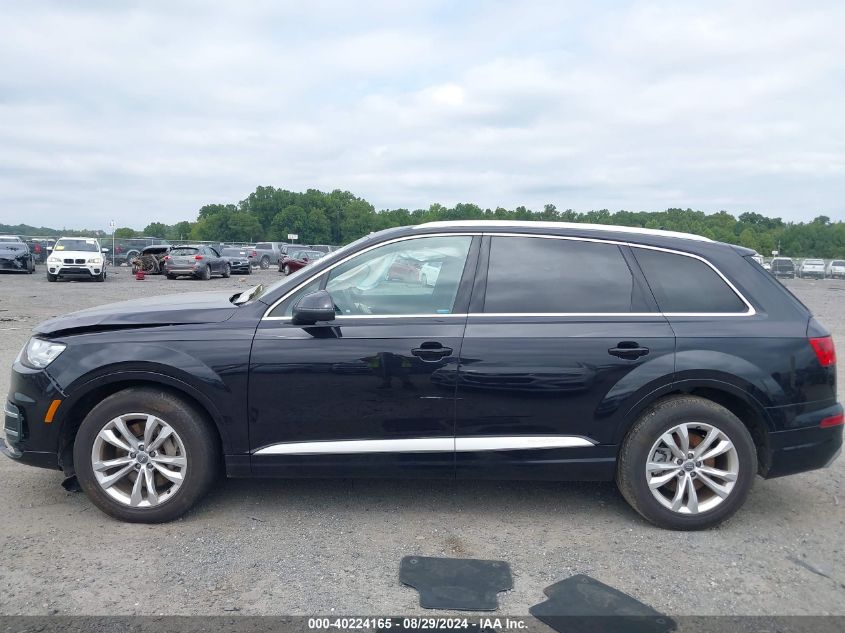 2018 Audi Q7 3.0T Premium VIN: WA1LAAF72JD029735 Lot: 40224165