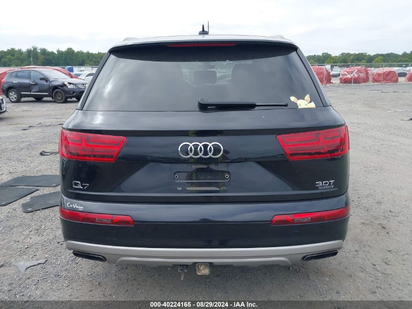 2018 Audi Q7 3.0T Premium VIN: WA1LAAF72JD029735 Lot: 40224165