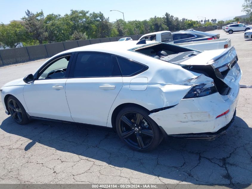 2023 Honda Accord Hybrid Sport-L VIN: 1HGCY2F72PA024375 Lot: 40224184