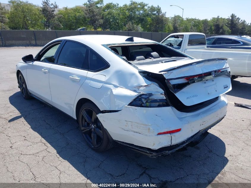 2023 Honda Accord Hybrid Sport-L VIN: 1HGCY2F72PA024375 Lot: 40224184