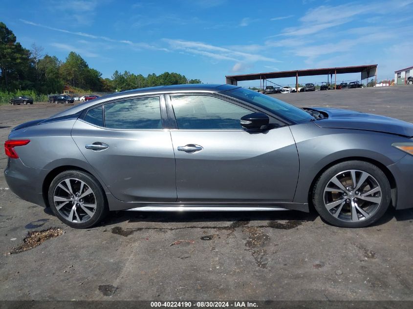 2016 Nissan Maxima 3.5 Platinum VIN: 1N4AA6AP4GC418141 Lot: 40224190