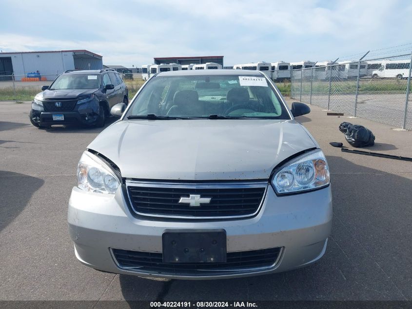 2007 Chevrolet Malibu Ls VIN: 1G1ZS58F87F221806 Lot: 40224191