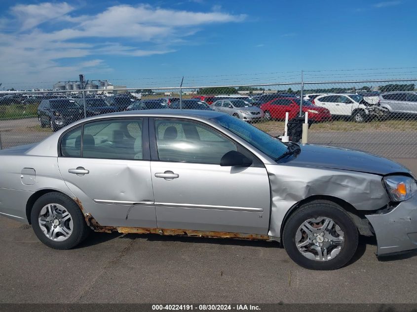 1G1ZS58F87F221806 2007 Chevrolet Malibu Ls