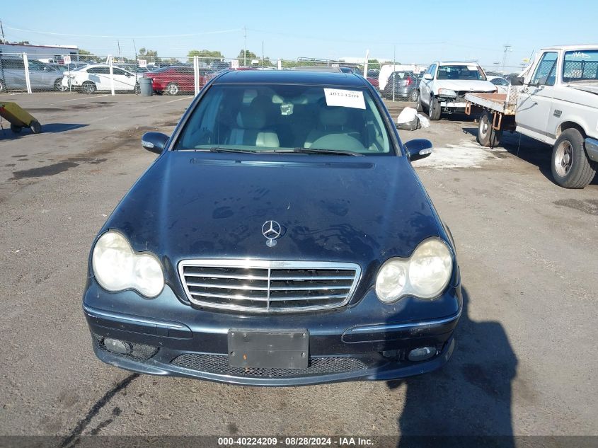 2005 Mercedes-Benz C 230 Kompressor Sport VIN: WDBRF40J45F622979 Lot: 40224209