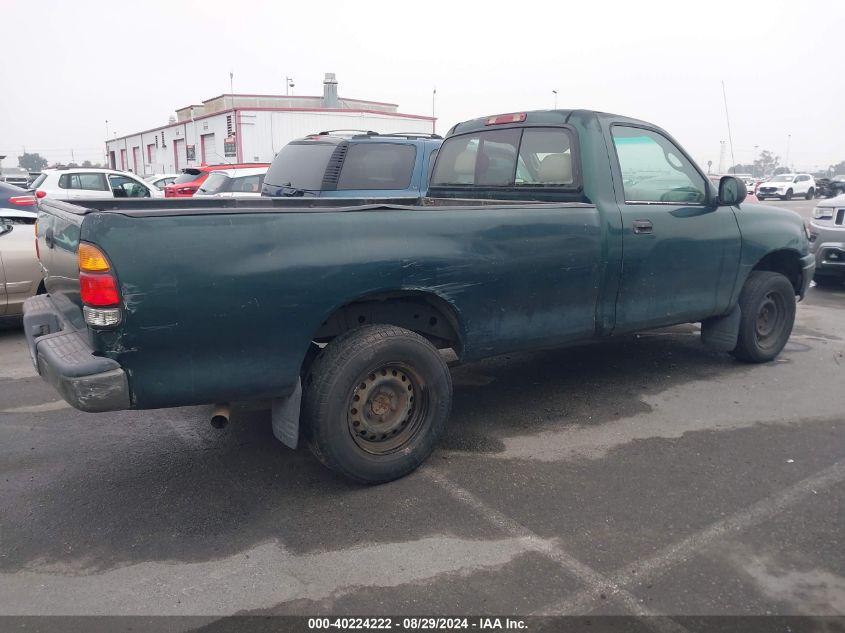 2001 Toyota Tundra VIN: 5TBJN32151S165823 Lot: 40224222