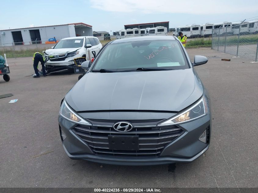 2019 Hyundai Elantra Sel VIN: KMHD84LF2KU761296 Lot: 40224235