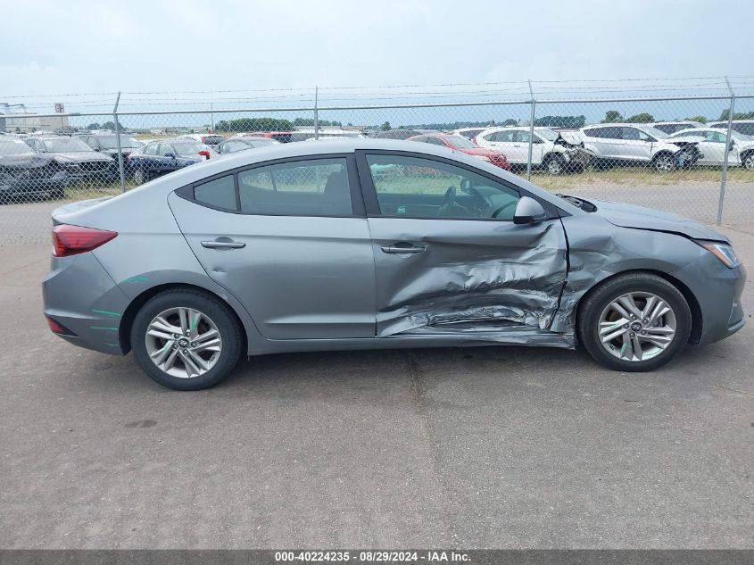 2019 Hyundai Elantra Sel VIN: KMHD84LF2KU761296 Lot: 40224235