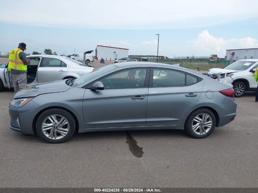 2019 Hyundai Elantra Sel VIN: KMHD84LF2KU761296 Lot: 40224235