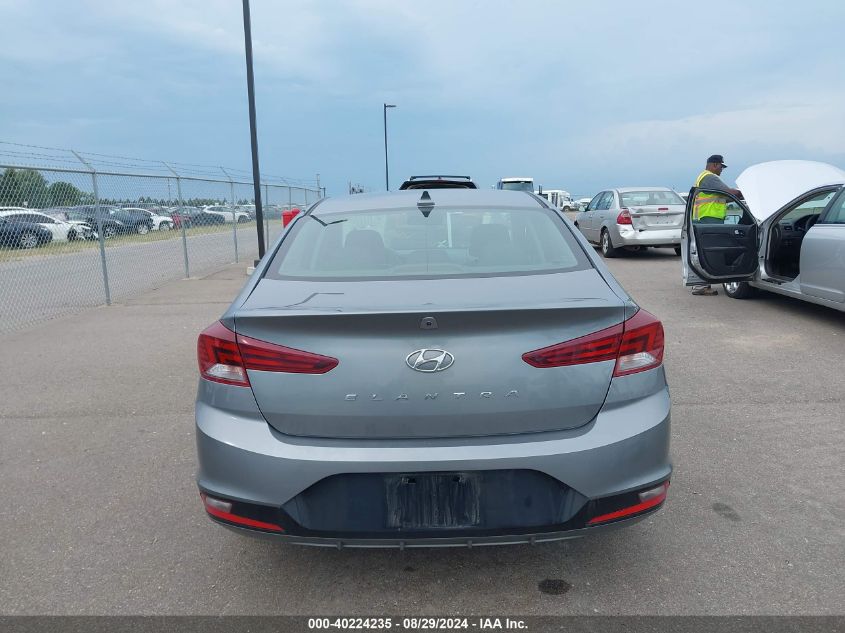 2019 Hyundai Elantra Sel VIN: KMHD84LF2KU761296 Lot: 40224235