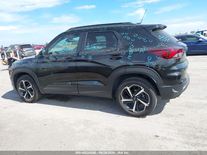 2023 Chevrolet Trailblazer Awd Rs VIN: KL79MUSL8PB188742 Lot: 40224240