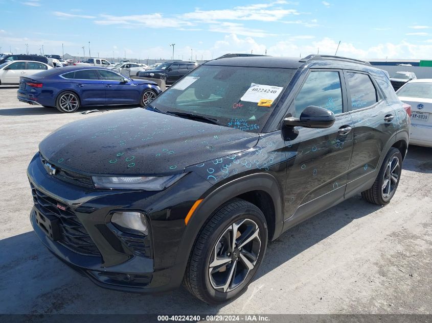 2023 Chevrolet Trailblazer Awd Rs VIN: KL79MUSL8PB188742 Lot: 40224240