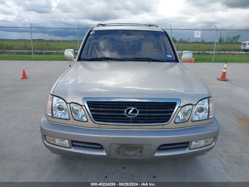 2002 Lexus Lx 470 VIN: JTJHT00W323517953 Lot: 40224258