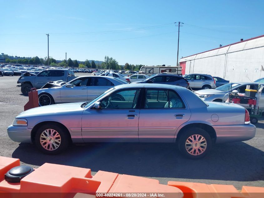 2003 Ford Crown Victoria Lx VIN: 2FAFP74WX3X162811 Lot: 40224261