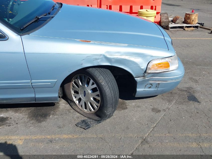 2003 Ford Crown Victoria Lx VIN: 2FAFP74WX3X162811 Lot: 40224261