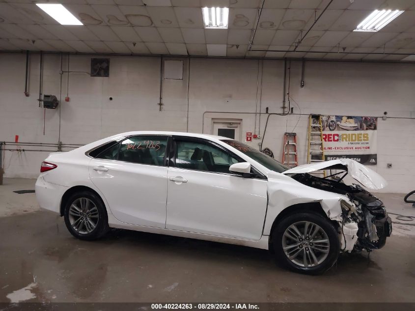 2016 Toyota Camry Se VIN: 4T1BF1FKXGU122465 Lot: 40224263