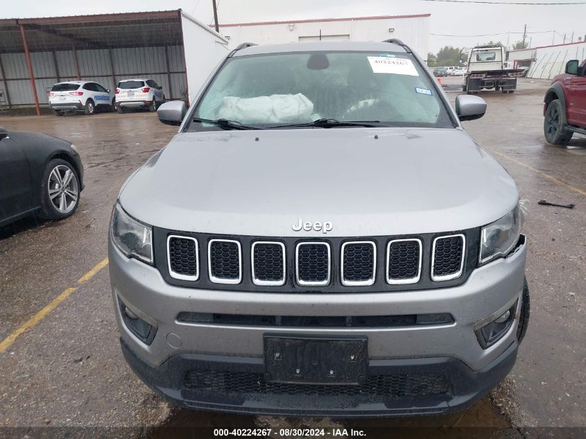 2021 Jeep Compass Latitude 4X4 VIN: 3C4NJDBB0MT560683 Lot: 40224267