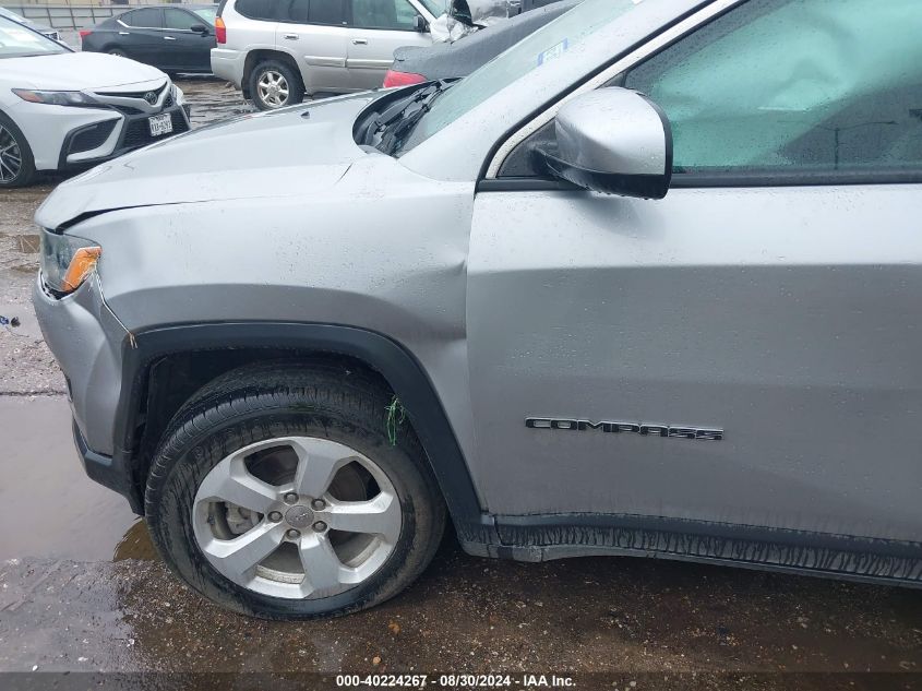 2021 Jeep Compass Latitude 4X4 VIN: 3C4NJDBB0MT560683 Lot: 40224267