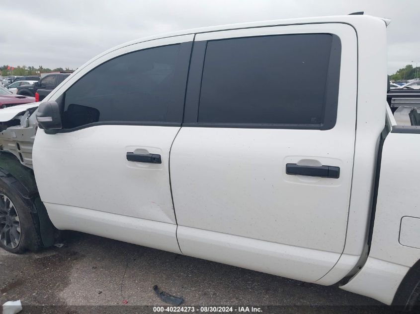 2022 Nissan Titan Pro-4X 4X4 VIN: 1N6AA1ED9NN101547 Lot: 40224273