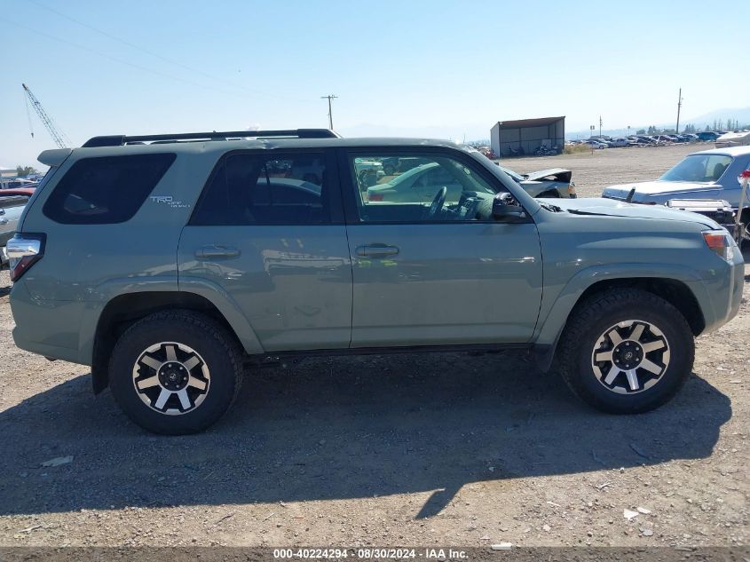 2023 Toyota 4Runner Trd Off Road VIN: JTEPU5JR3P6206137 Lot: 40224294