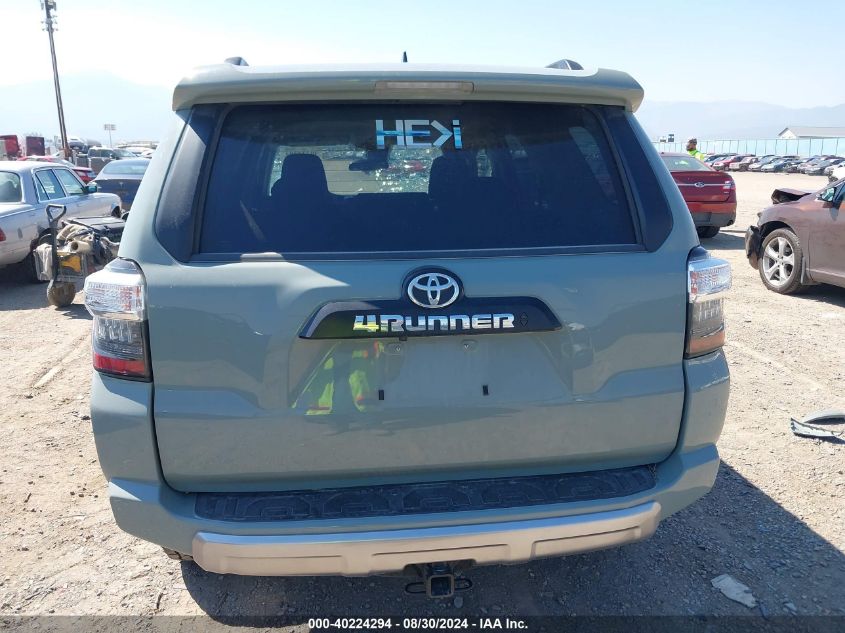 2023 Toyota 4Runner Trd Off Road VIN: JTEPU5JR3P6206137 Lot: 40224294