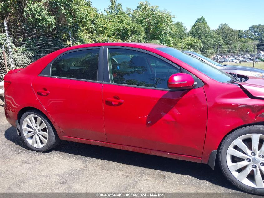 2013 Kia Forte Sx VIN: KNAFW4A31D5725749 Lot: 40224349