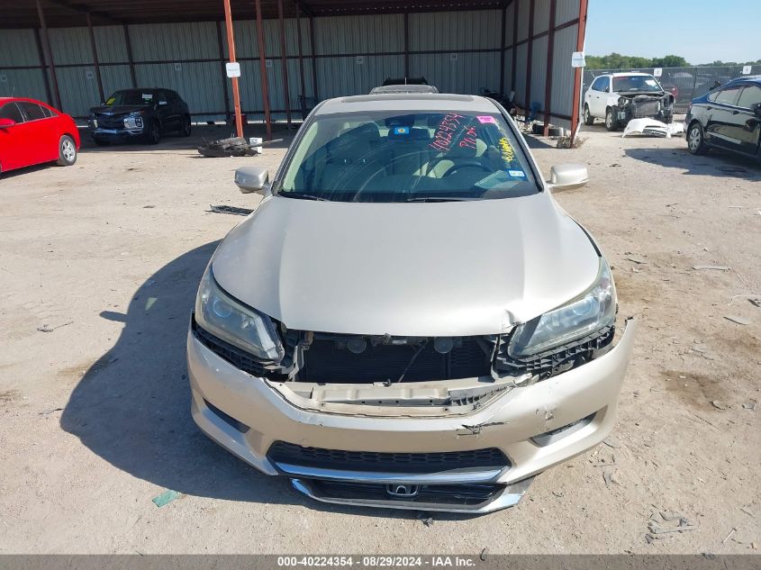 1HGCR6F52EA000836 2014 Honda Accord Hybrid Ex-L