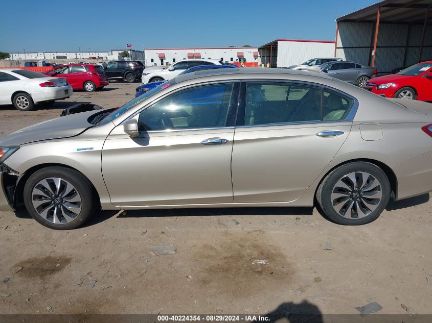 1HGCR6F52EA000836 2014 Honda Accord Hybrid Ex-L