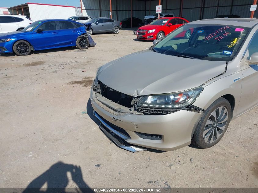 1HGCR6F52EA000836 2014 Honda Accord Hybrid Ex-L