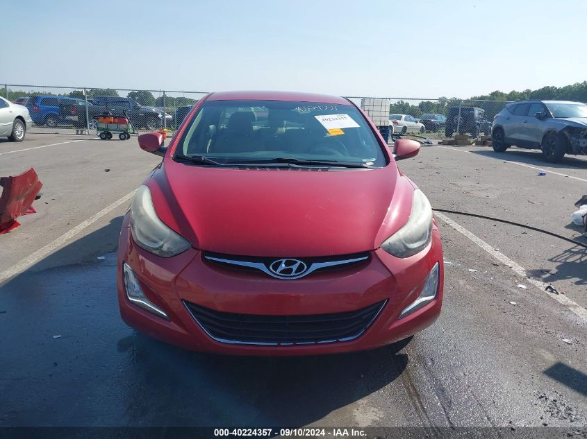 2014 Hyundai Elantra Se VIN: KMHDH4AE0EU147359 Lot: 40224357