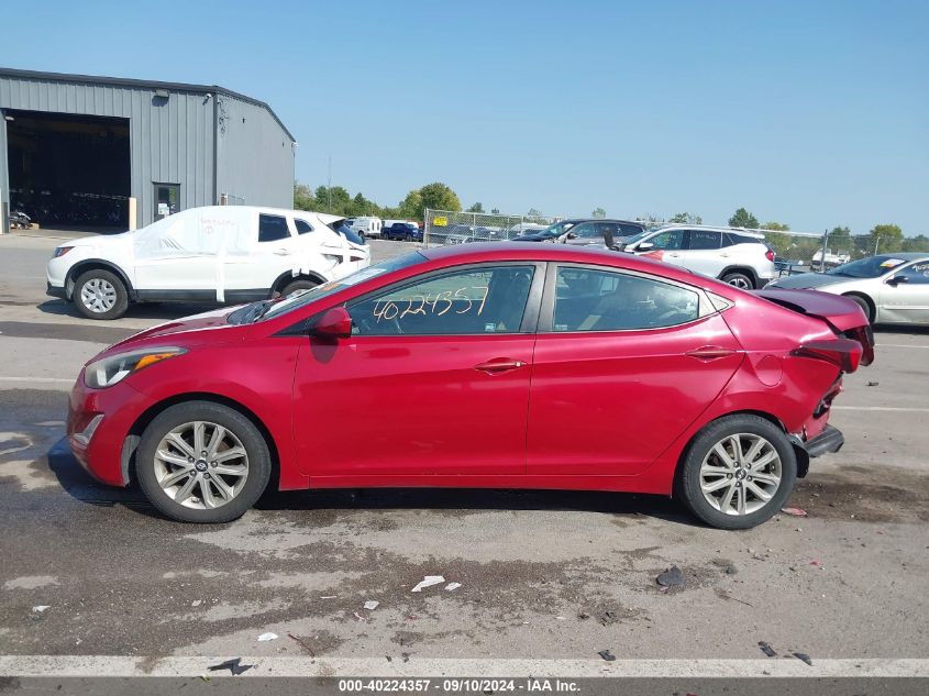 KMHDH4AE0EU147359 2014 Hyundai Elantra Se