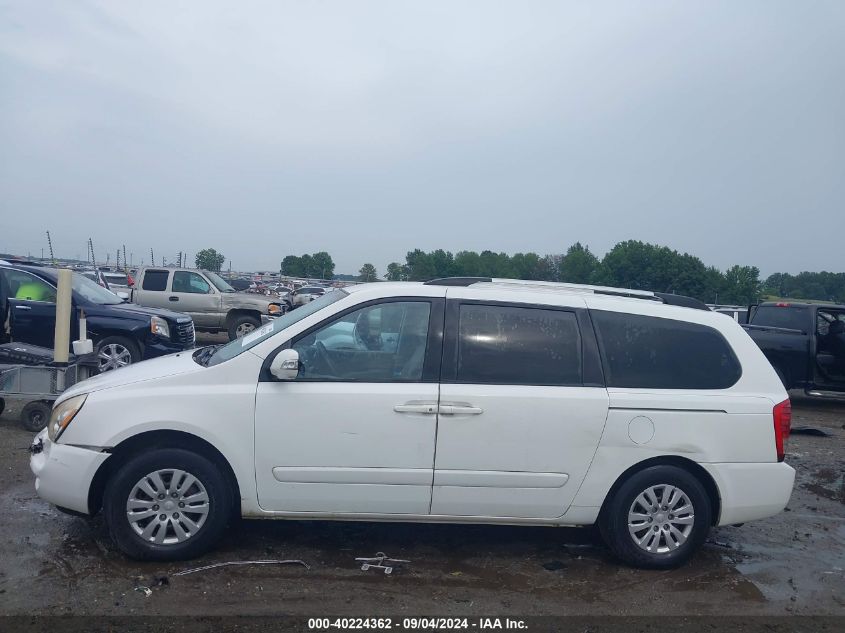 2011 Kia Sedona Lx VIN: KNDMG4C79B6364432 Lot: 40224362