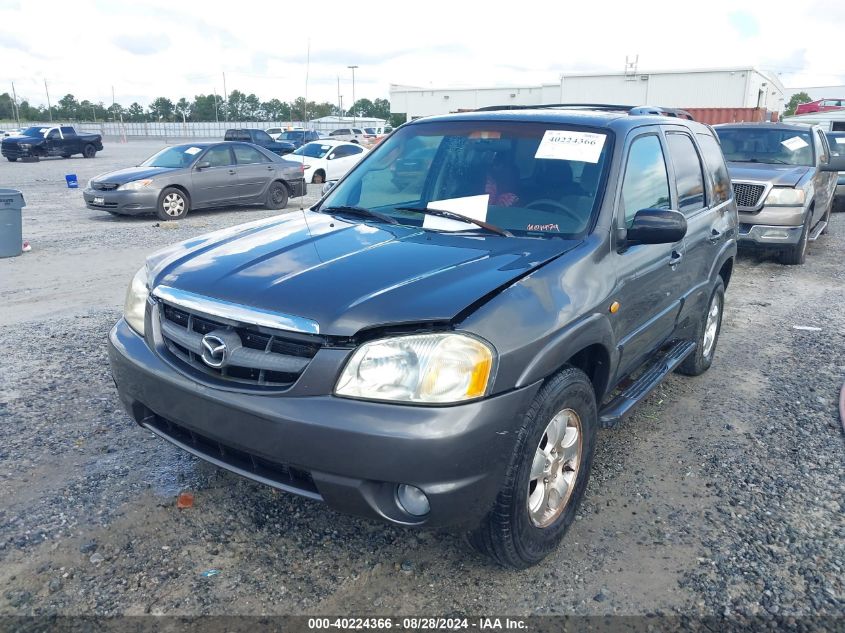 4F2CZ04103KM01479 2003 Mazda Tribute Lx V6