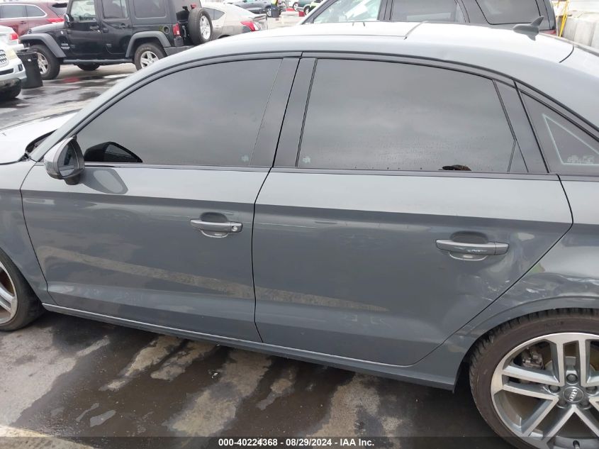 2019 Audi A3 40 Titanium Premium VIN: WAUAUGFF9KA117888 Lot: 40224368