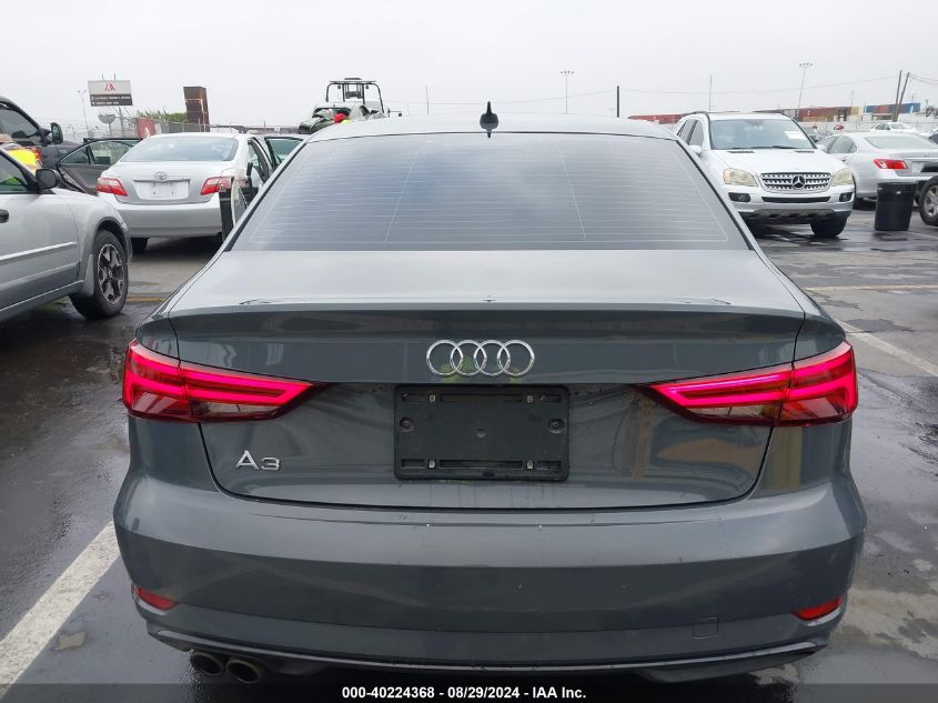 2019 Audi A3 40 Titanium Premium VIN: WAUAUGFF9KA117888 Lot: 40224368