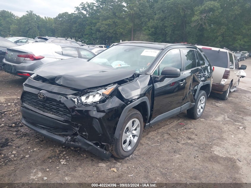 VIN 2T3H1RFVXMC105901 2021 TOYOTA RAV4 LE