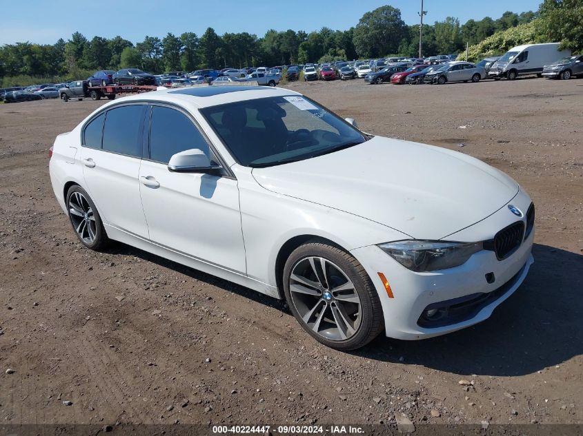 2018 BMW 328D VIN: WBA8E5C53JA507539 Lot: 40224447