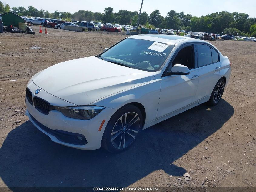 2018 BMW 328D VIN: WBA8E5C53JA507539 Lot: 40224447