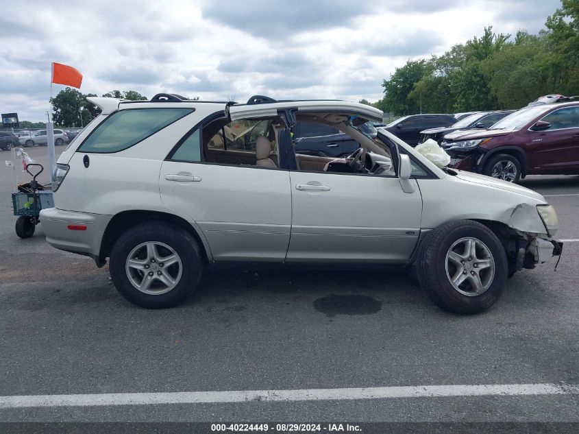 2003 Lexus Rx 300 VIN: JTJHF10UX30310829 Lot: 40224449