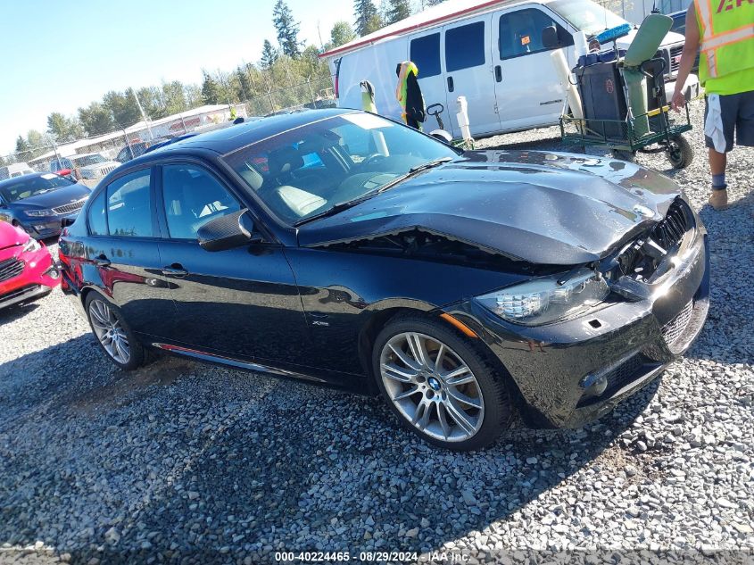 2011 BMW 335I xDrive VIN: WBAPL5C55BA742852 Lot: 40224465