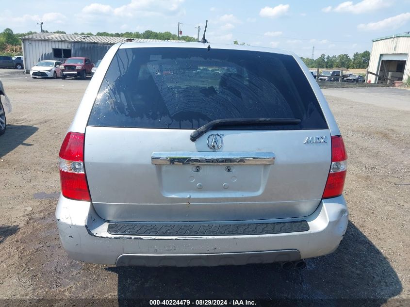 2003 Acura Mdx VIN: 2HNYD18293H513874 Lot: 40224479