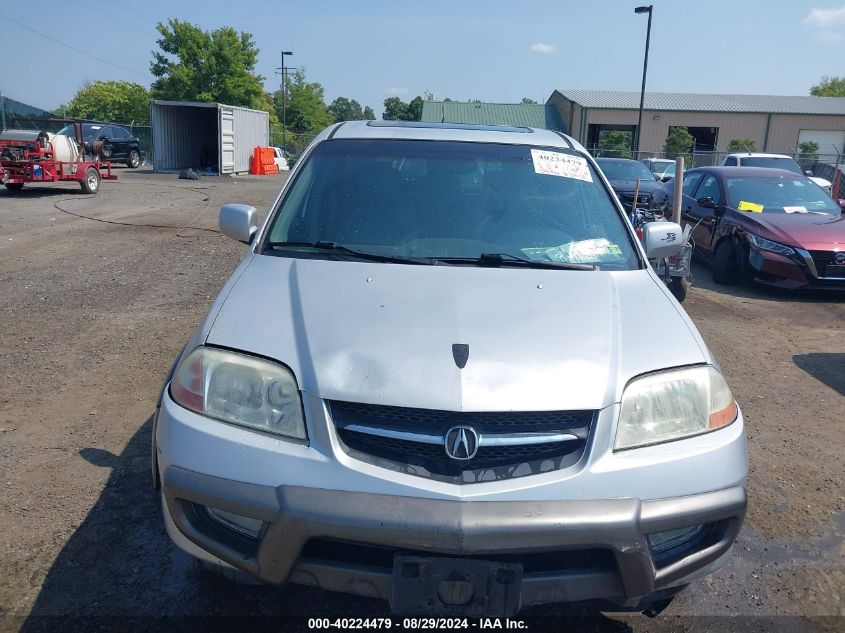 2003 Acura Mdx VIN: 2HNYD18293H513874 Lot: 40224479