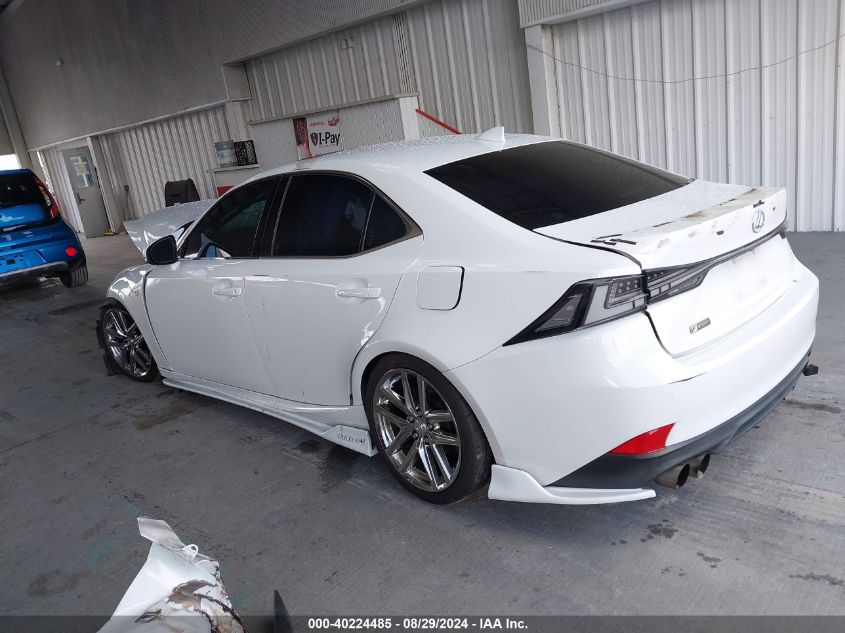 2018 Lexus Is 300 VIN: JTHBA1D27J5075580 Lot: 40224485