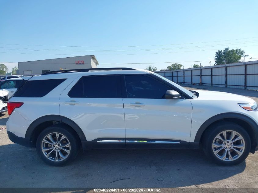 2022 Ford Explorer Xlt VIN: 1FMSK8DHXNGA17626 Lot: 40224491