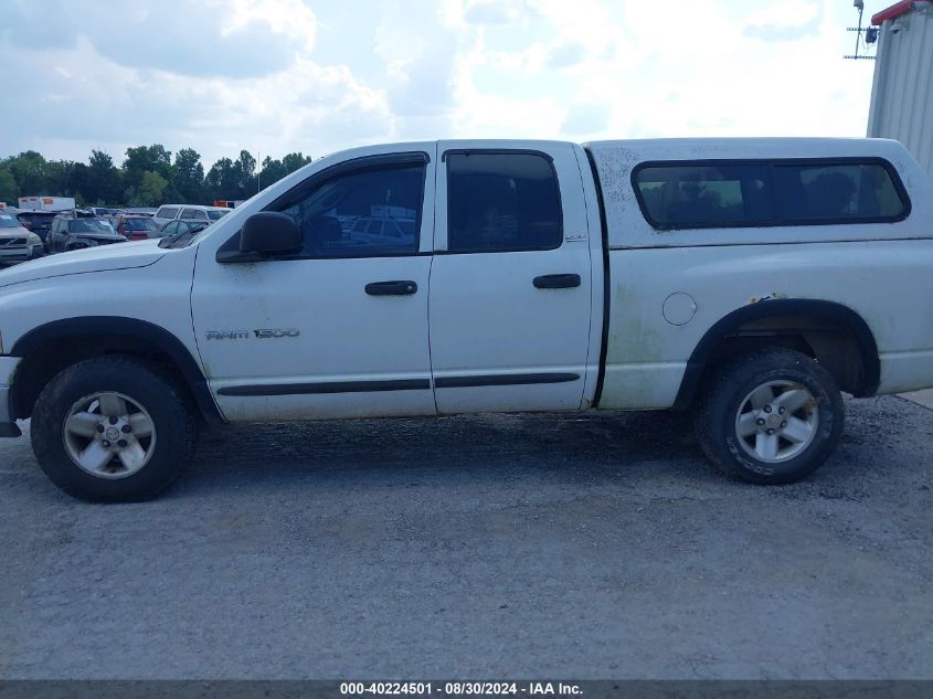 2002 Dodge Ram 1500 St VIN: 1B7HU18Z92J105116 Lot: 40224501