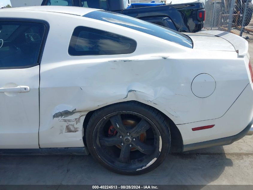 2010 Ford Mustang Gt/Gt Premium VIN: 1ZVBP8CH4A5123788 Lot: 40224513
