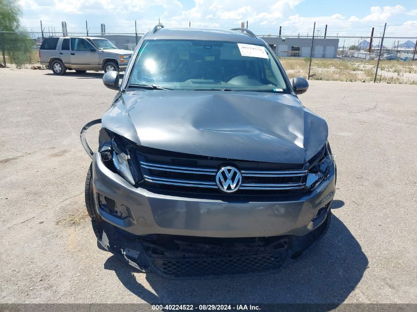 2016 Volkswagen Tiguan S VIN: WVGAV7AX5GW511961 Lot: 40224522